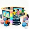Interactive MP5 Indoor Kids Trampoline